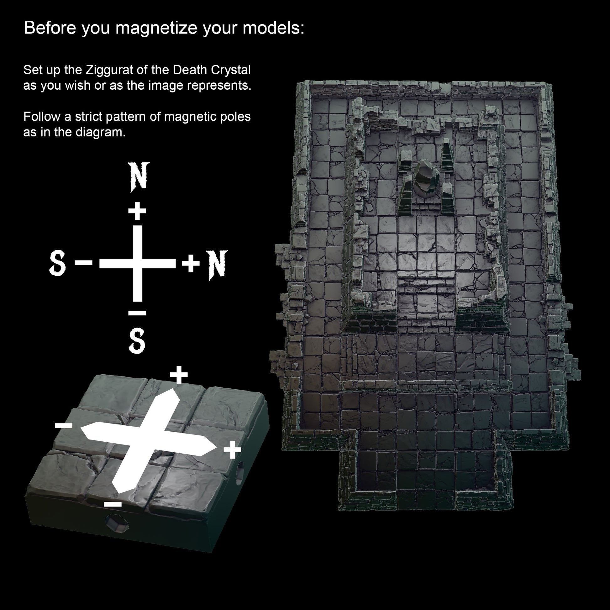 Ziggurat of the Death Crystal - All