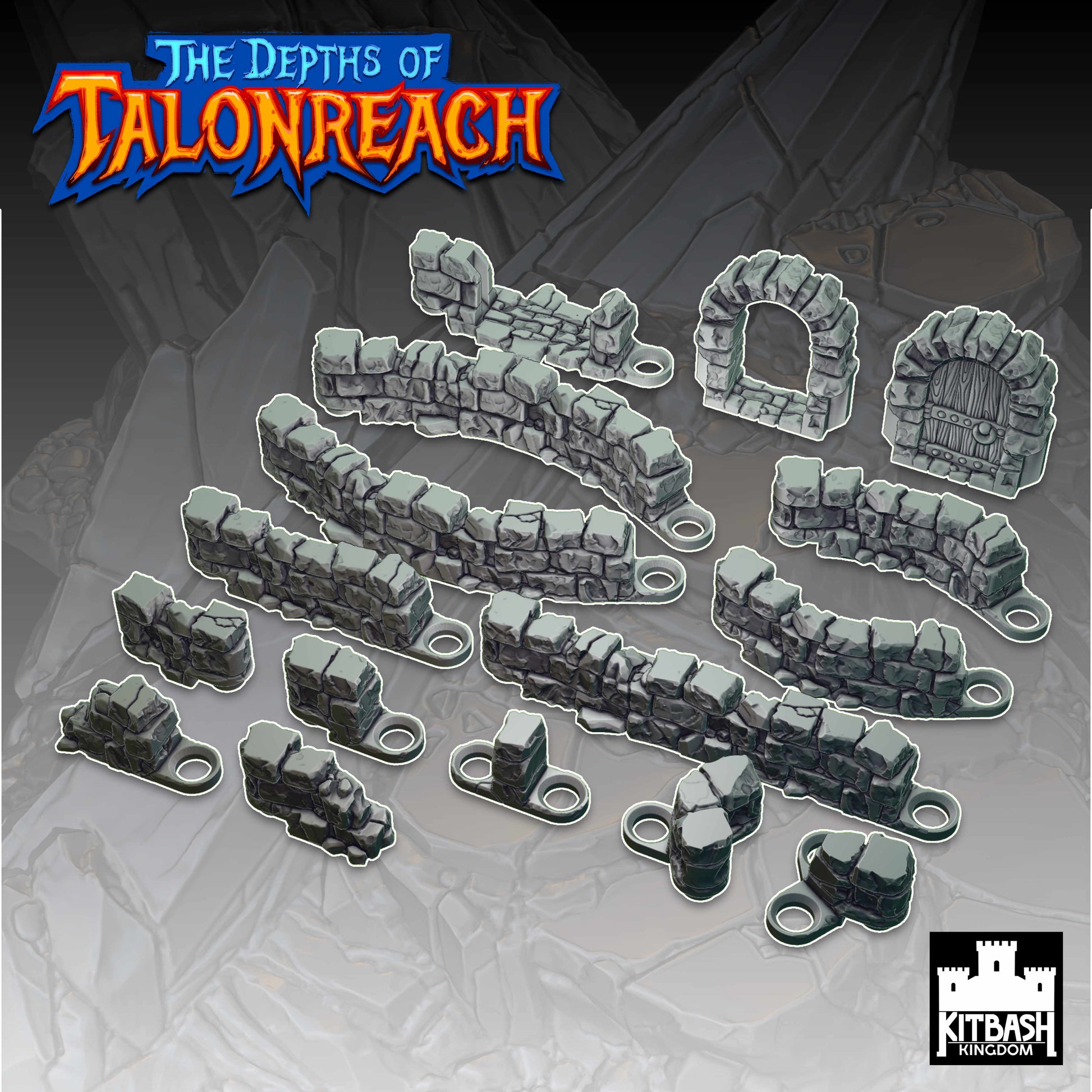 The Depths of Talonreach - Free Dungeon Walls