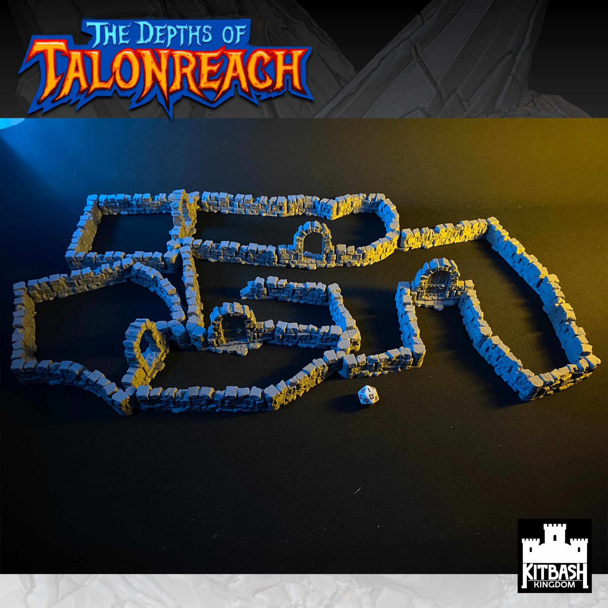 The Depths of Talonreach - Free Dungeon Walls