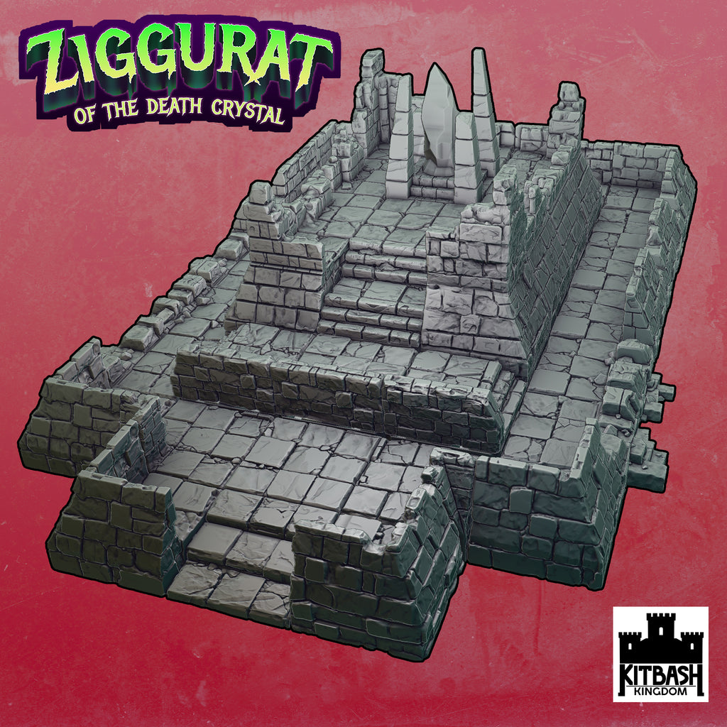 Ziggurat of the Death Crystal - All