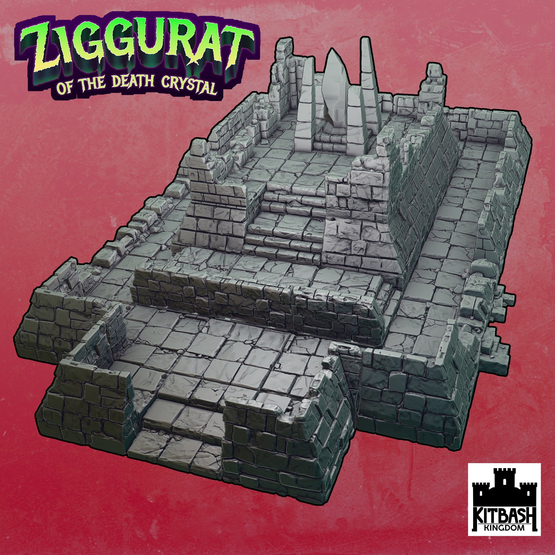 Ziggurat of the Death Crystal - All