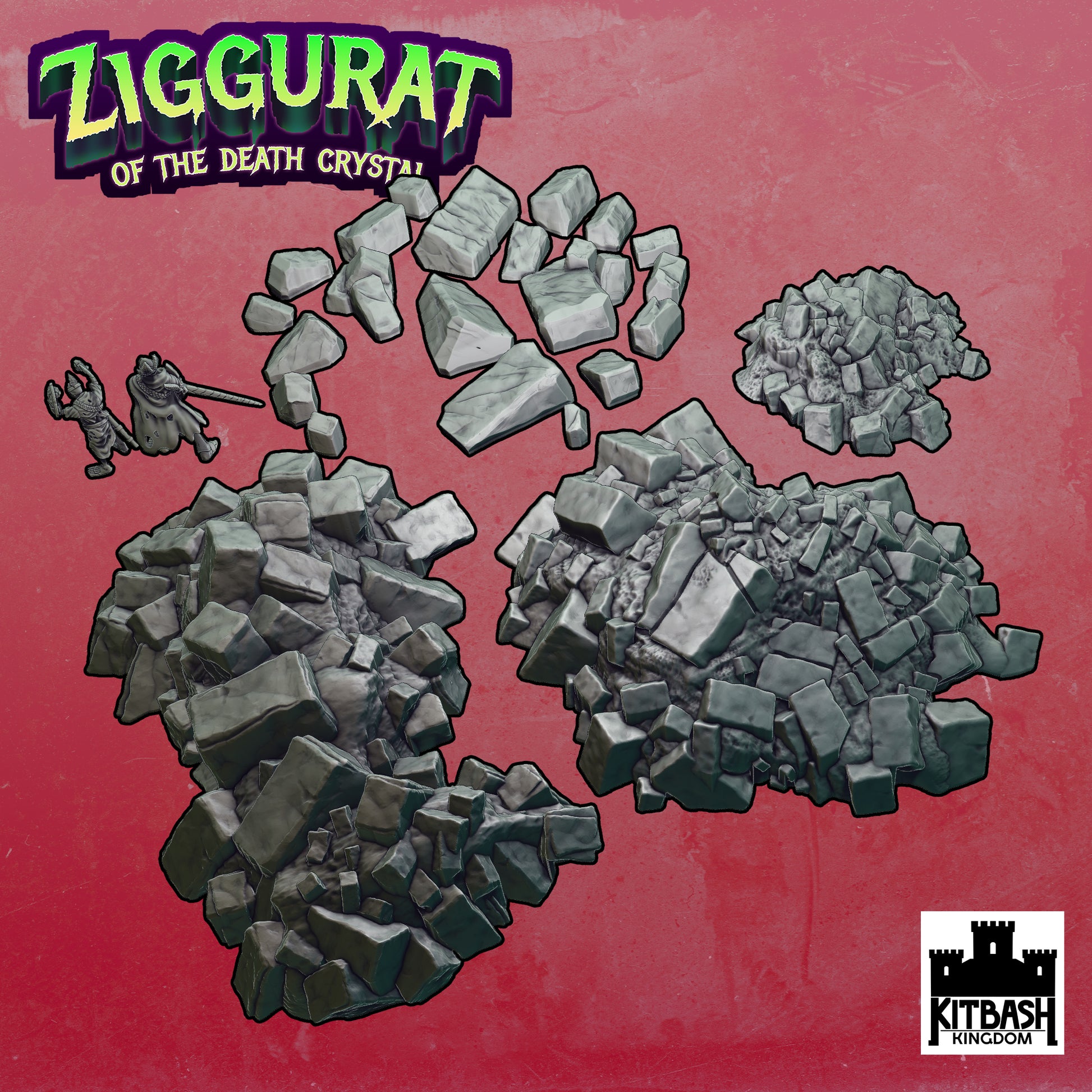 Ziggurat of the Death Crystal - All