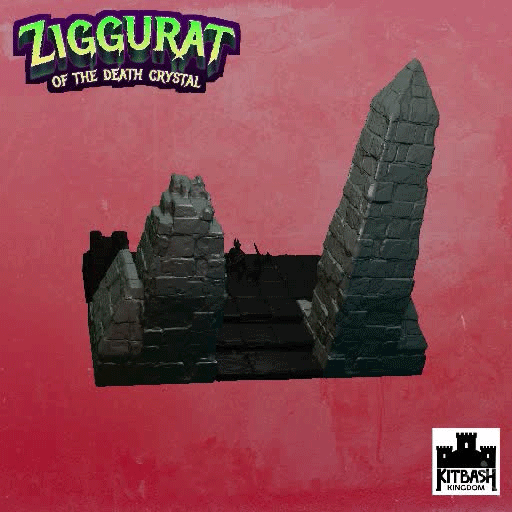Ziggurat of the Death Crystal - All