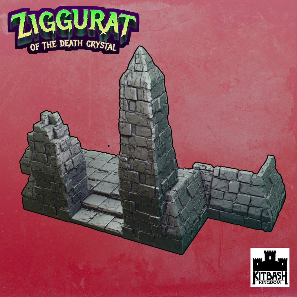 Ziggurat of the Death Crystal - All