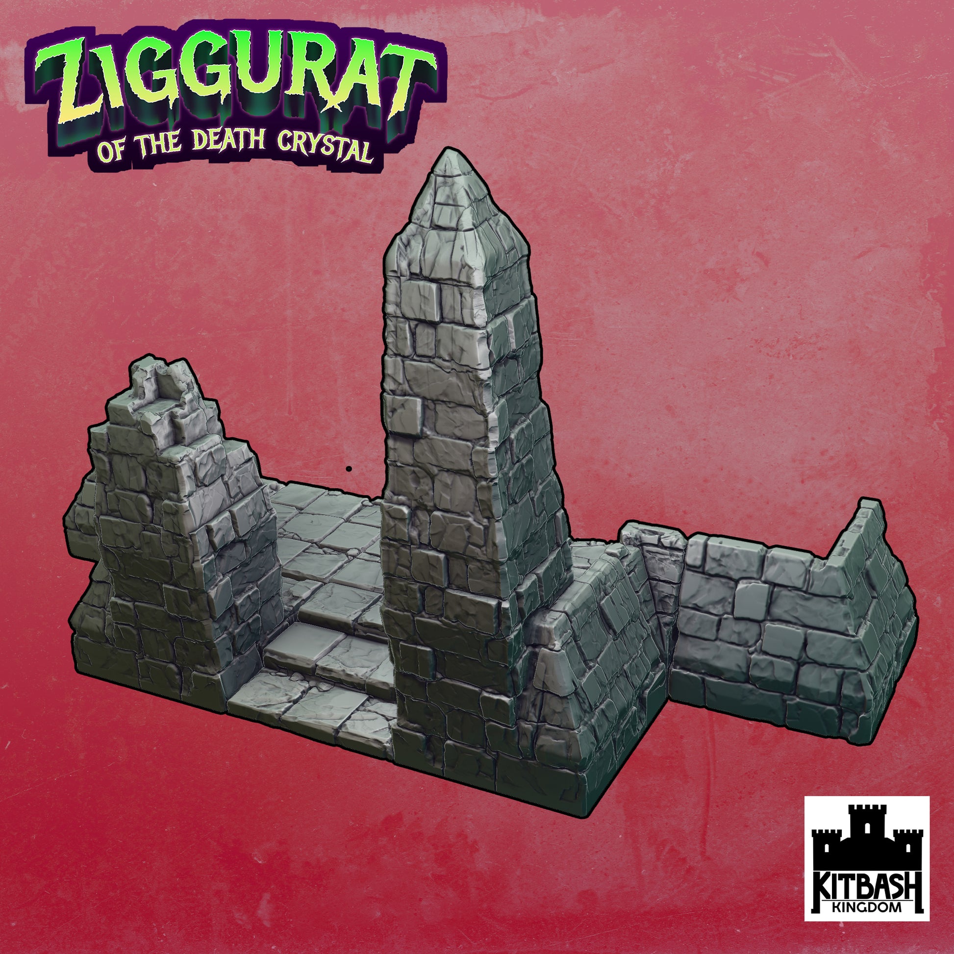 Ziggurat of the Death Crystal - All