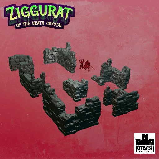 Ziggurat of the Death Crystal - All