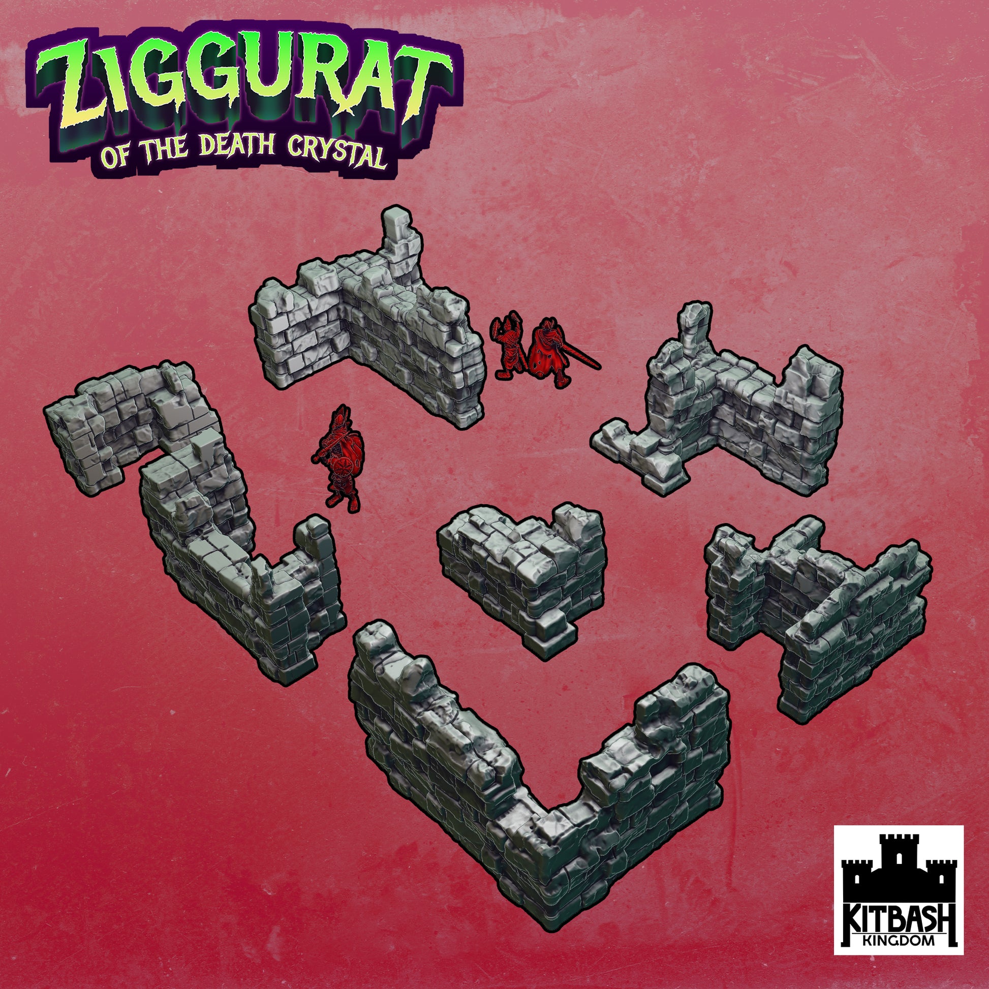 Ziggurat of the Death Crystal - All
