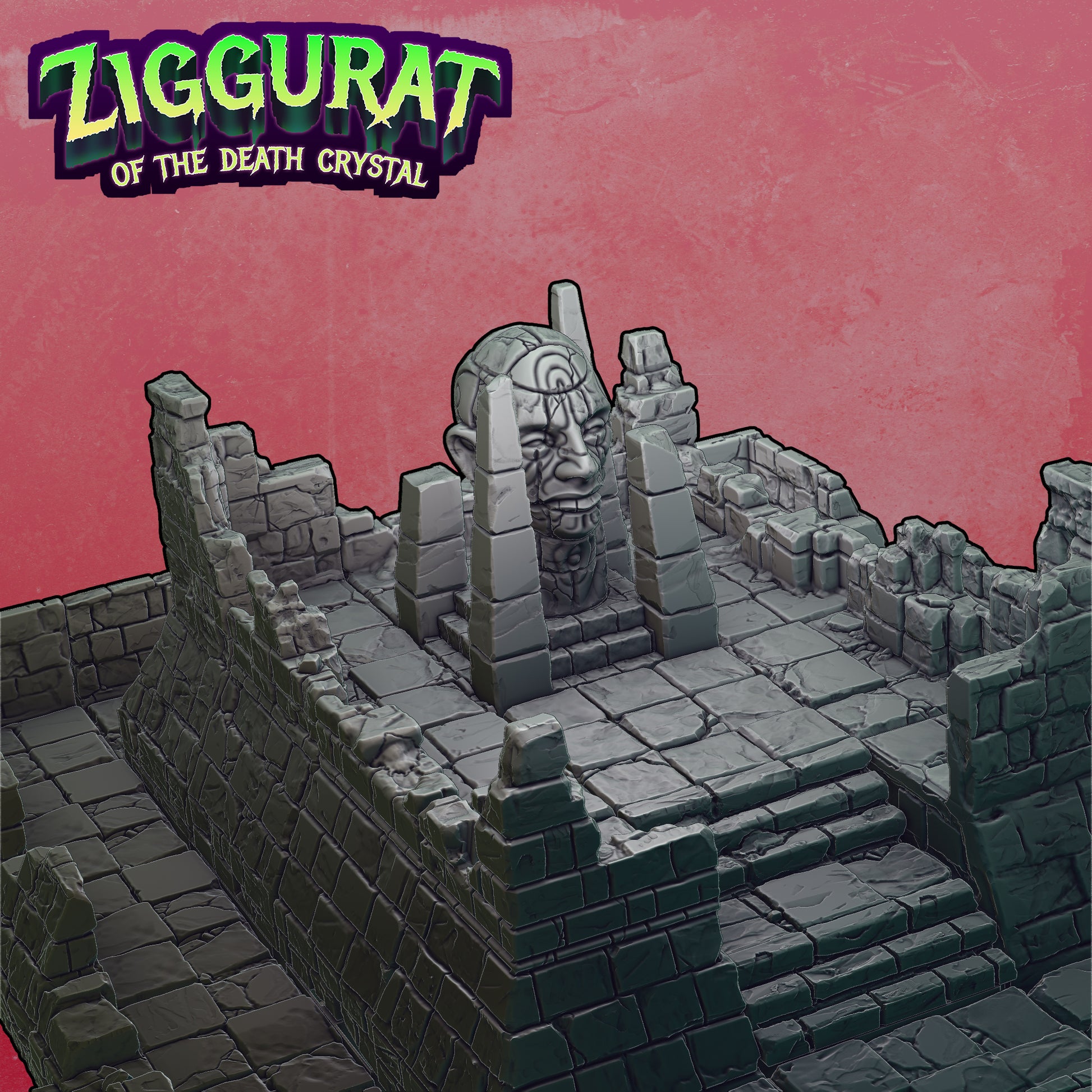Ziggurat of the Death Crystal - All