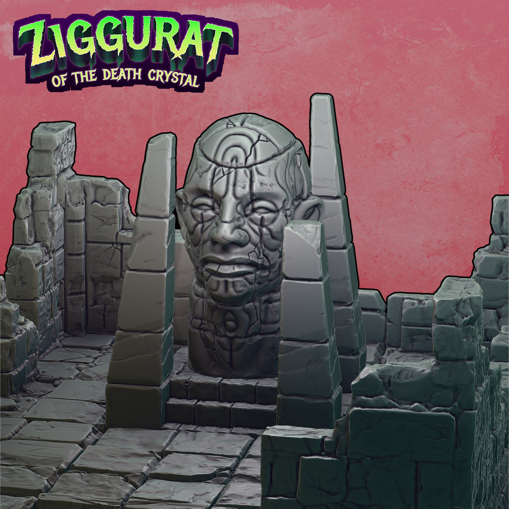 Ziggurat of the Death Crystal - All