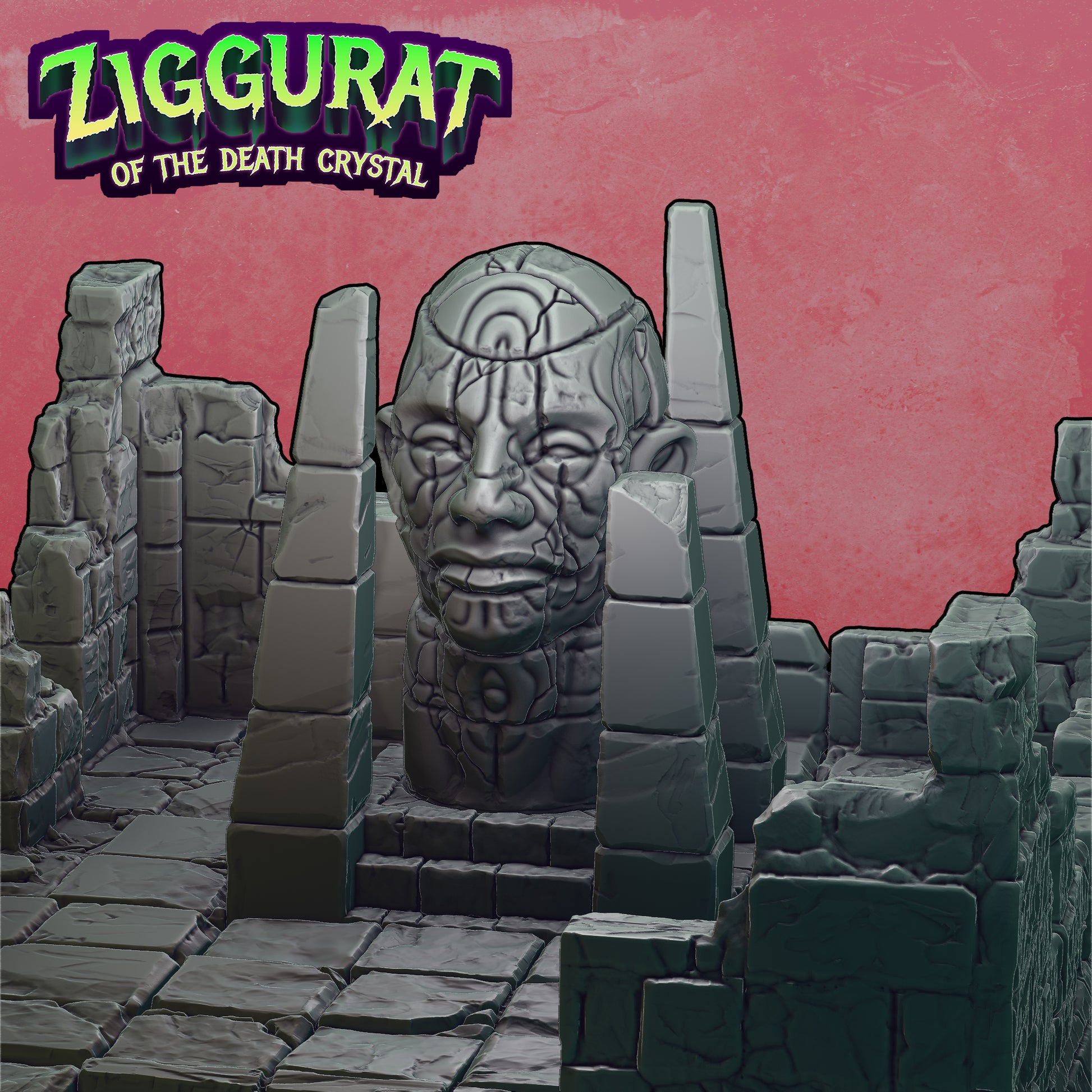 Ziggurat of the Death Crystal - All