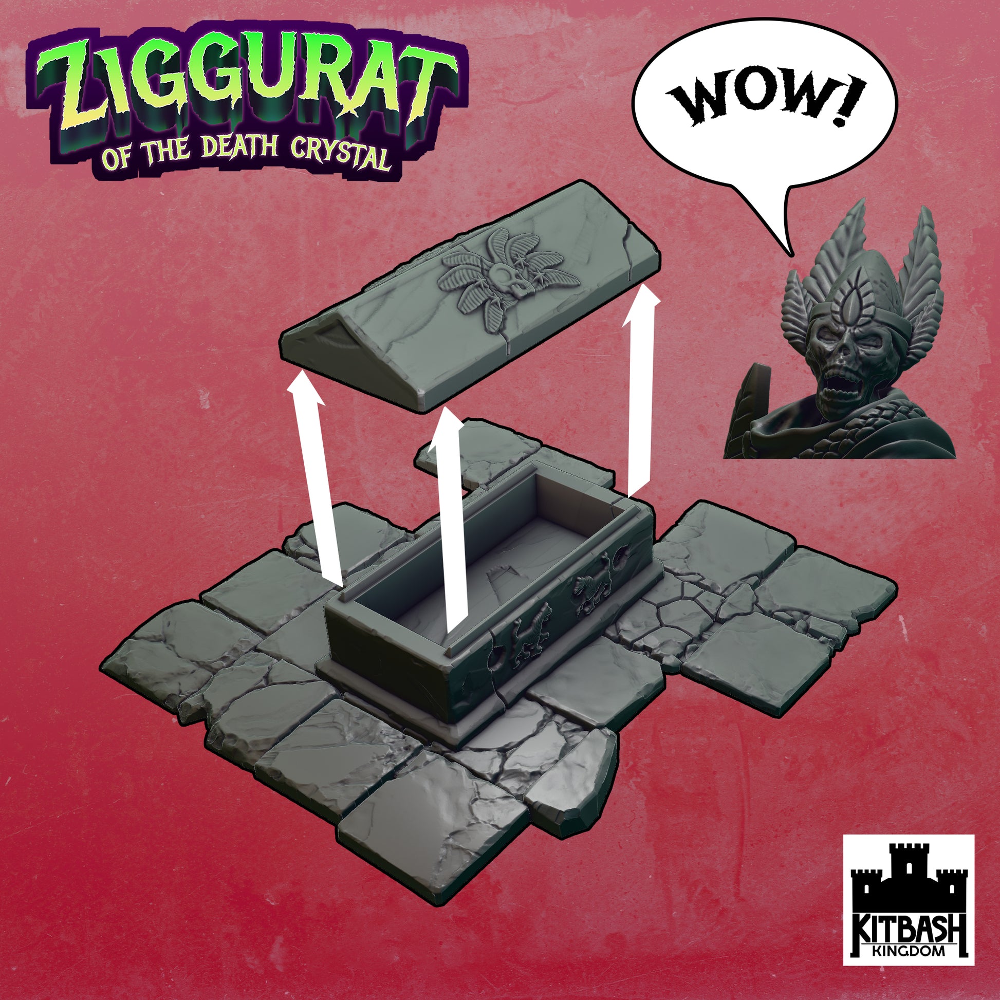 Ziggurat of the Death Crystal - All